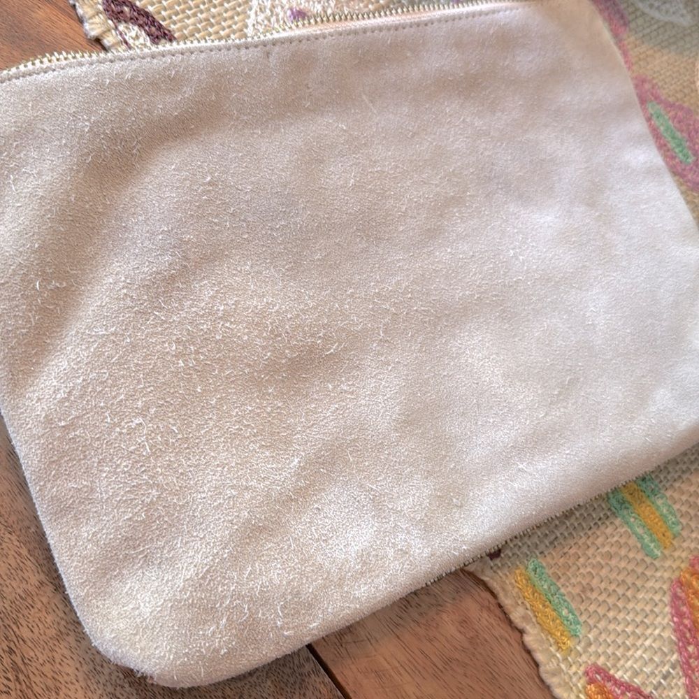 Zara RARE Clutch w Seashells and Beading-Ecru - Picture 10 of 10